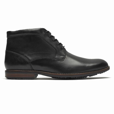 Botas Rockport Dustyn Homem Pretas PT-47329